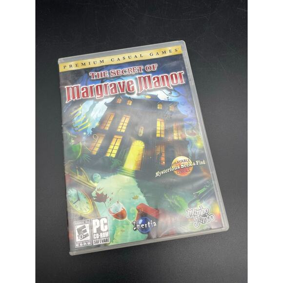 Video Game PC CD-ROM LOT OF 2 Margrave Manor & Amazing Adventures The Lost Tomb - Picture 3 of 6